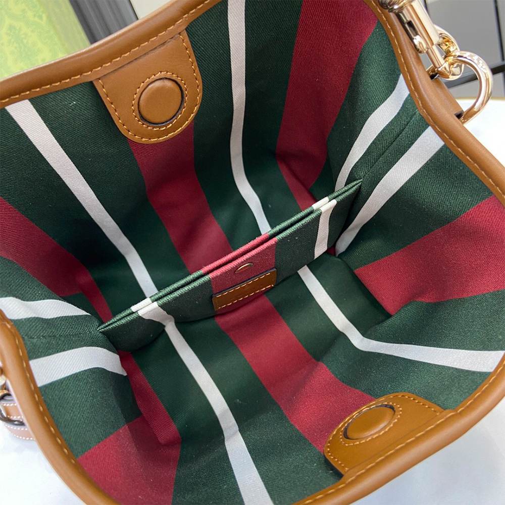 Alternative view of GG Emblem small bucket bag