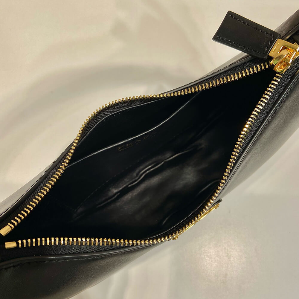 Prada Arqué small leather shoulder bag(HIGH-END GRADE) - Image 3