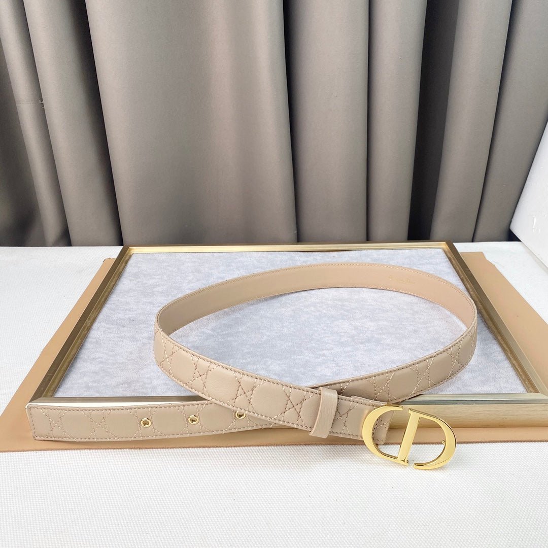 Alternative view of Dior Quilted Leather CD Belt