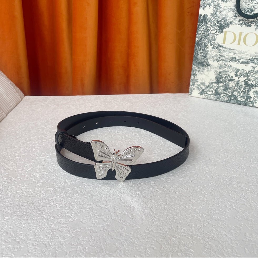 Alternative view of Dior Black Butterfly Belt