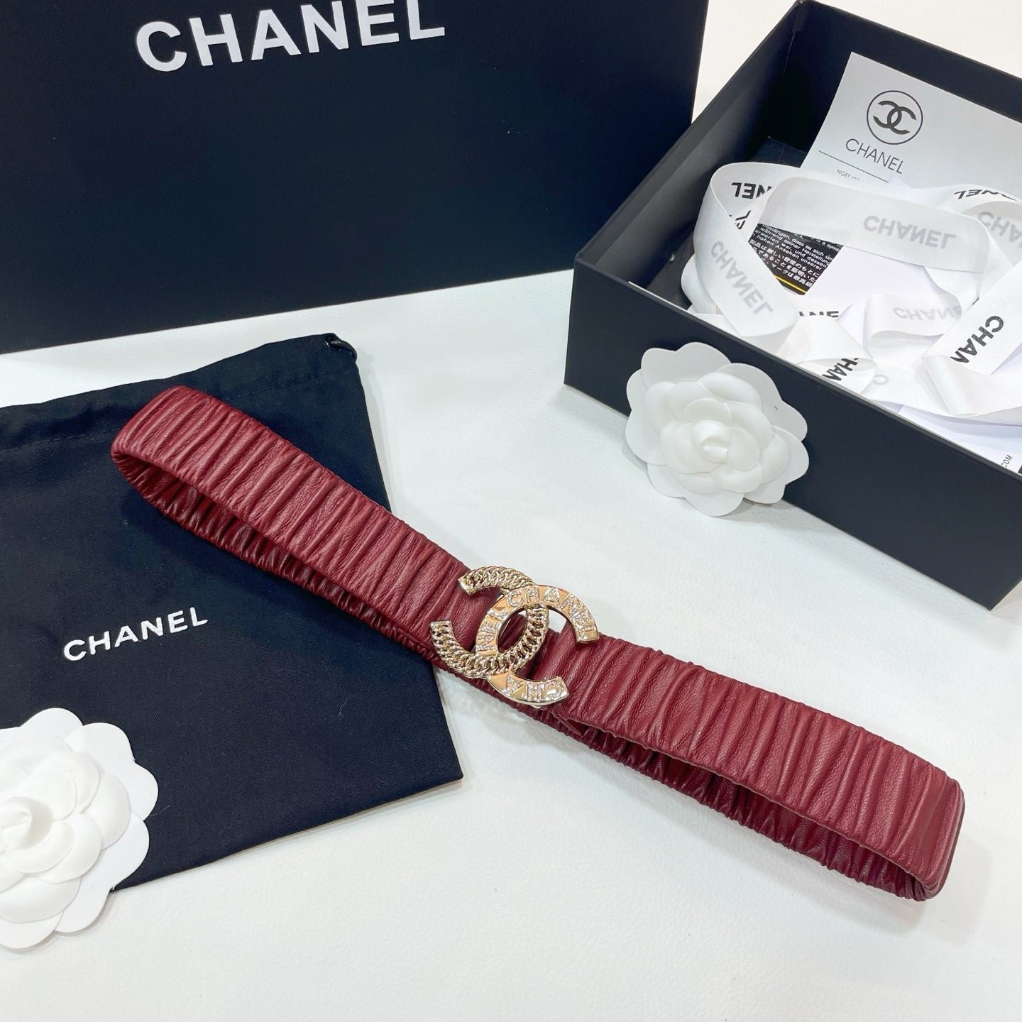Chanel Ruched Headband - Image 3