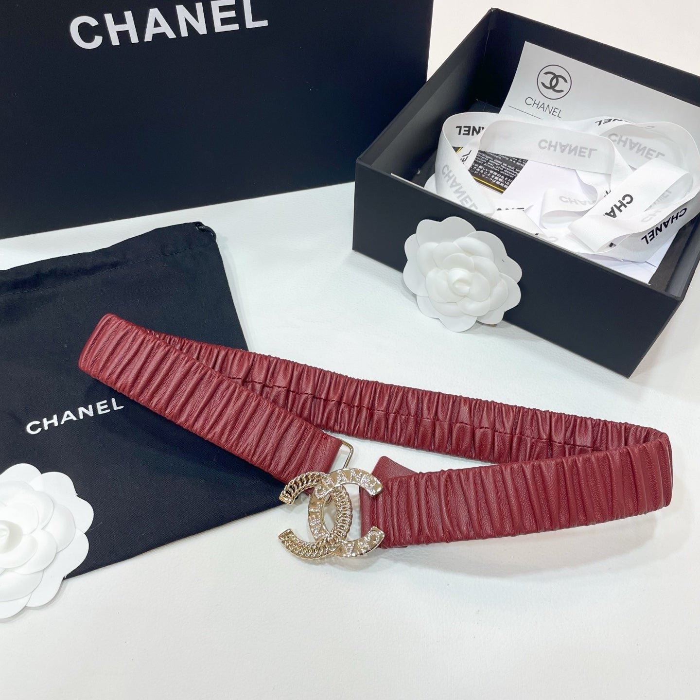 Chanel Ruched Headband - Image 4