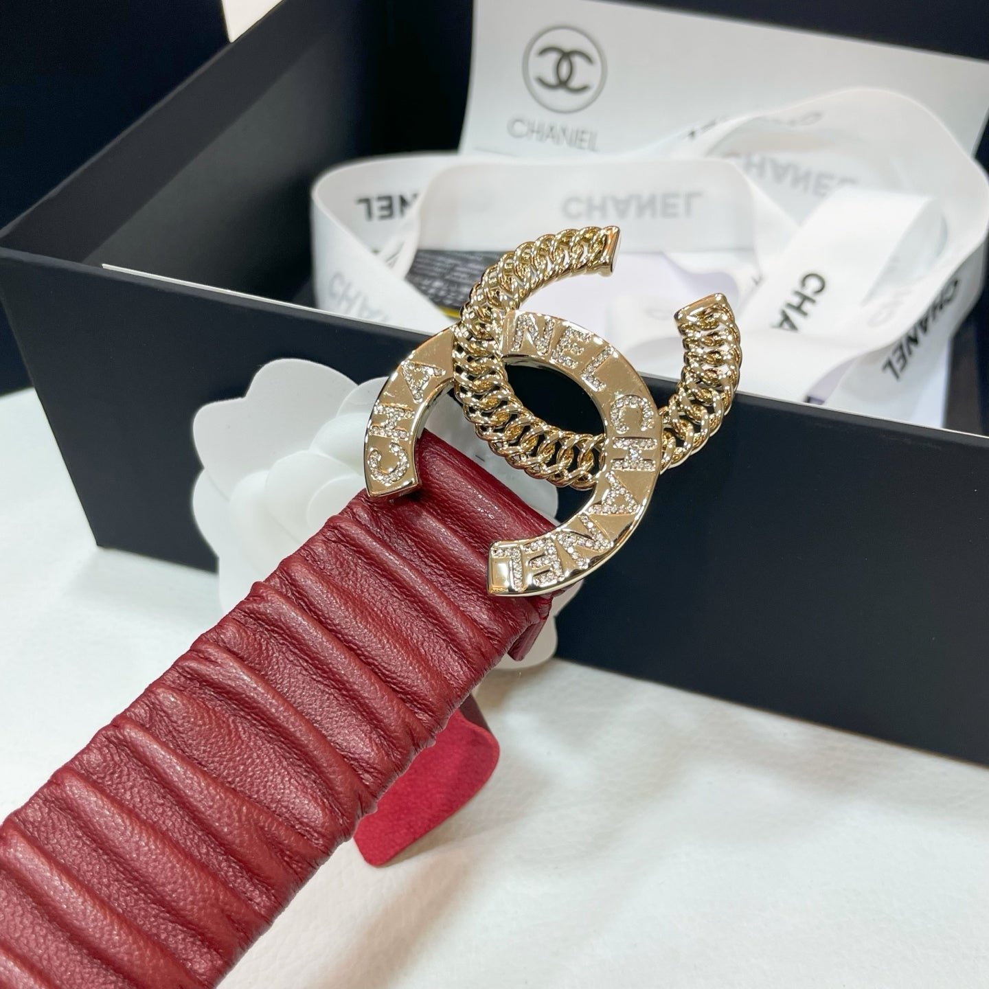 Chanel Ruched Headband - Image 5