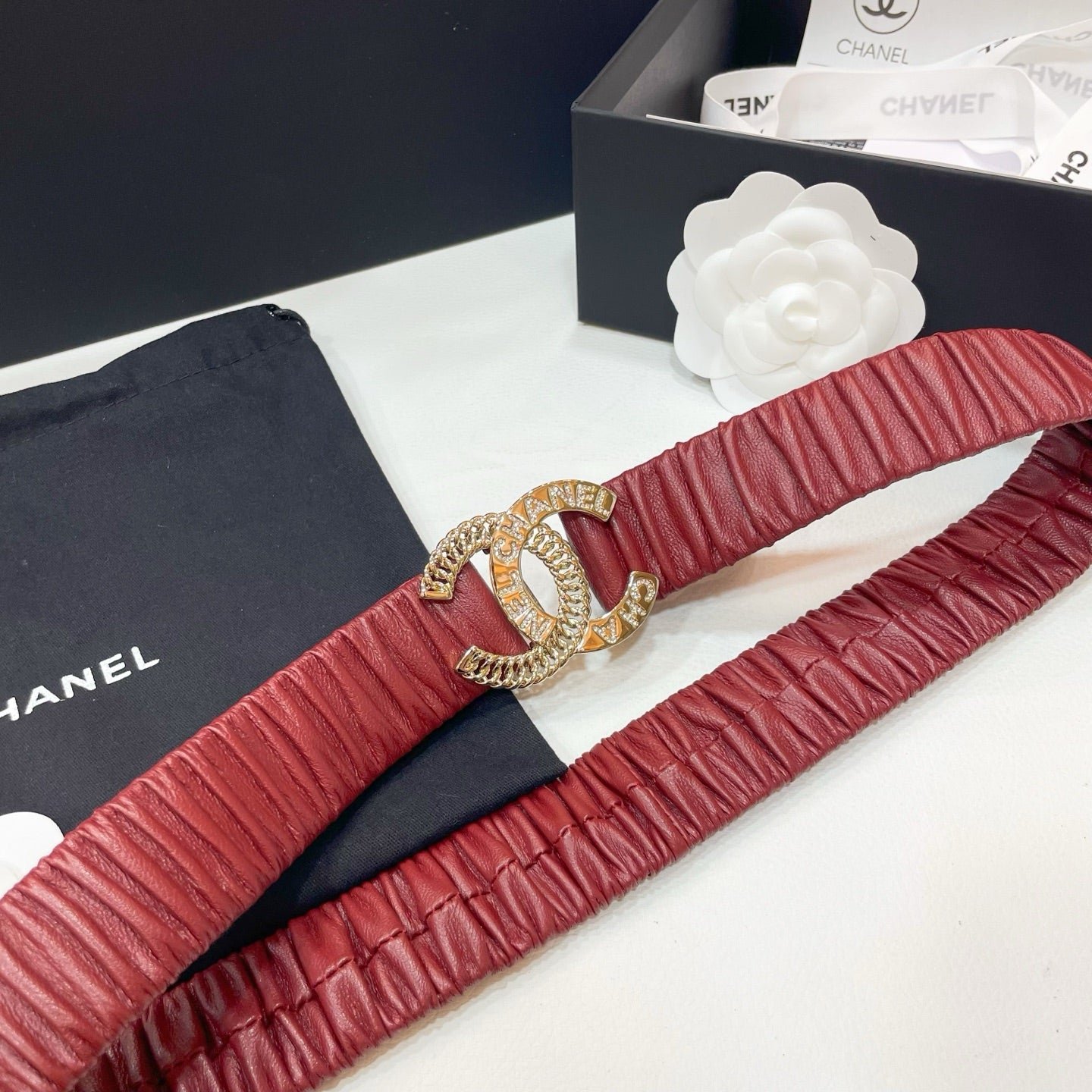Chanel Ruched Headband - Image 6