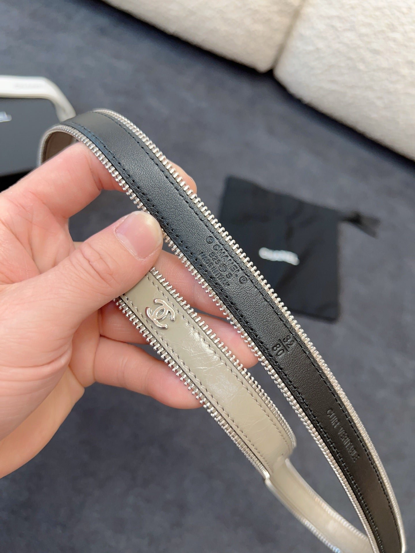 Chanel Patent Leather Belt - Image 6