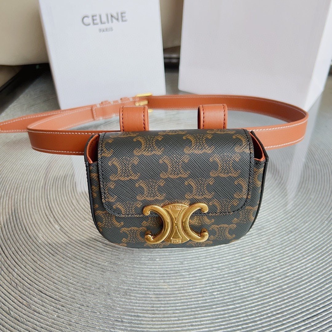 CELINE Monogram Triomphe Belt Bag - Image 3