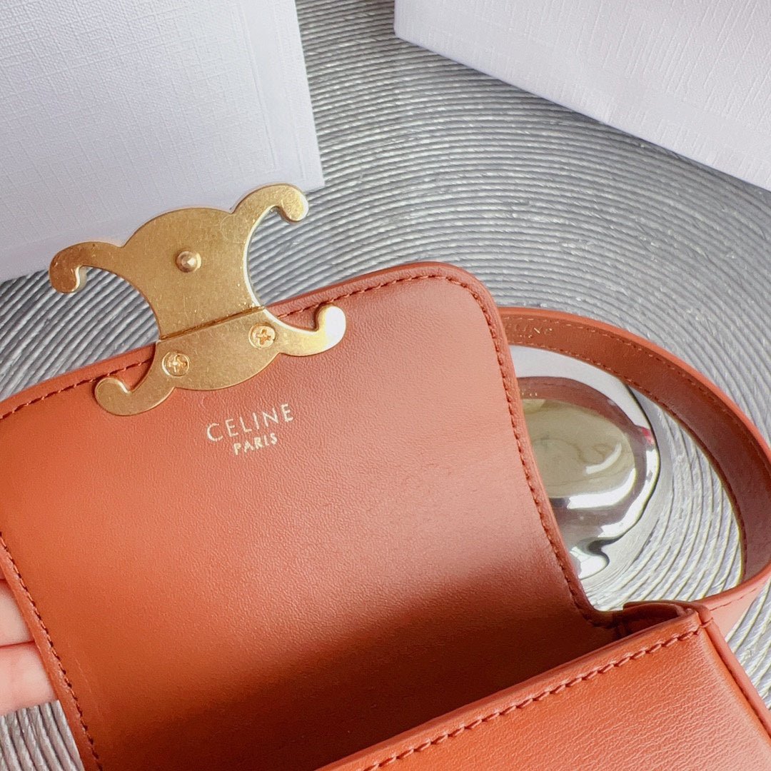 CELINE Tan Triomphe Belt Bag - Image 7