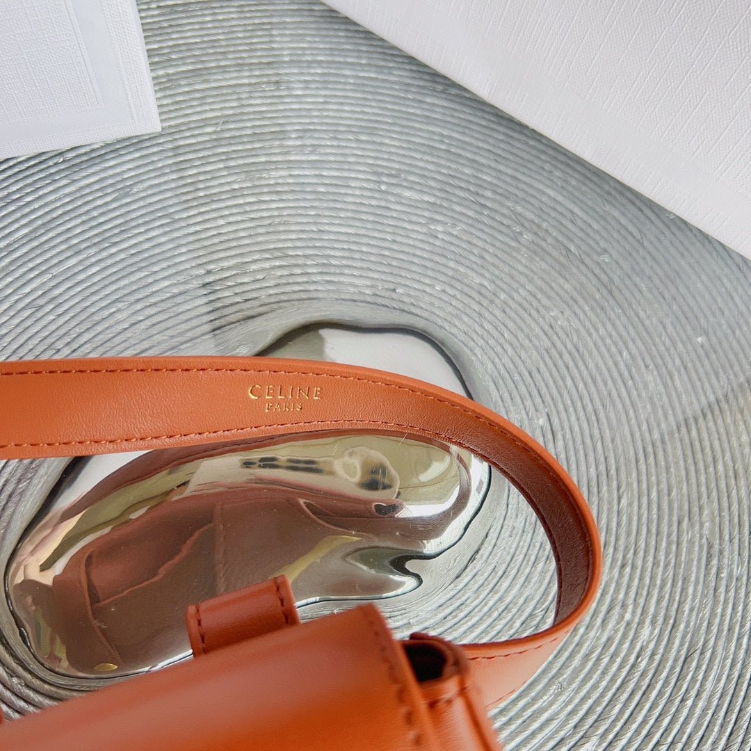 CELINE Tan Triomphe Belt Bag - Image 8