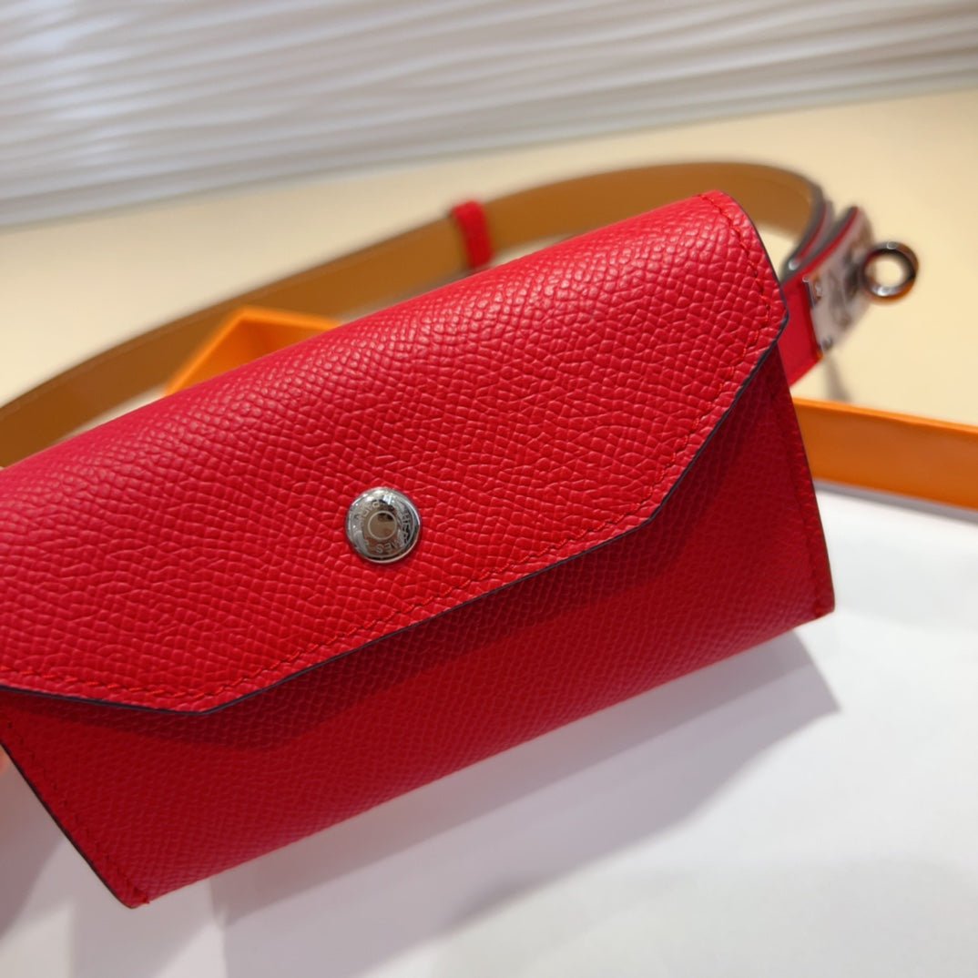 HERMES Red Waist Bag - Image 5