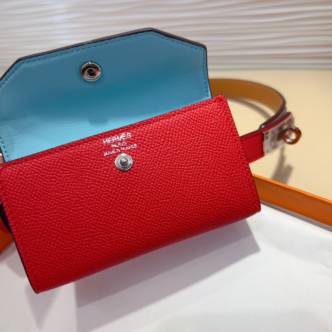 HERMES Red Waist Bag - Image 6