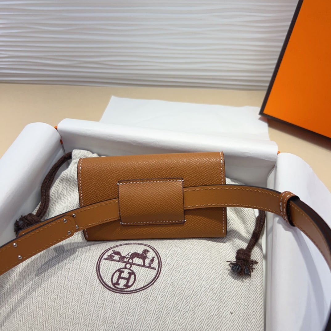 HERMES Cowhide Belt Bag - Image 8