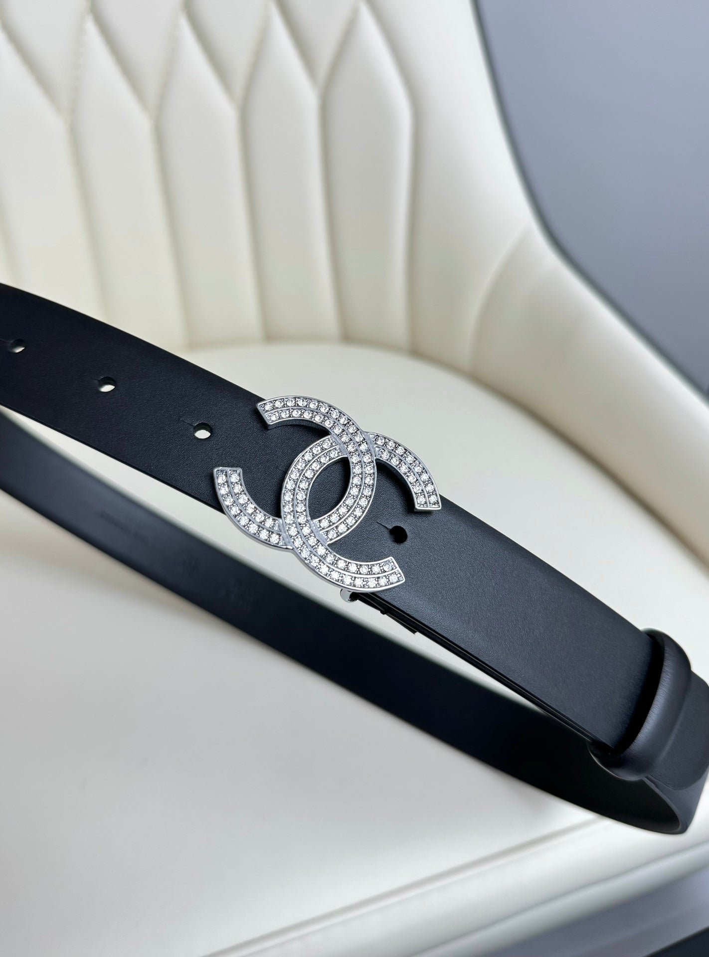 Chanel Wide Crystal Belt - Image 6