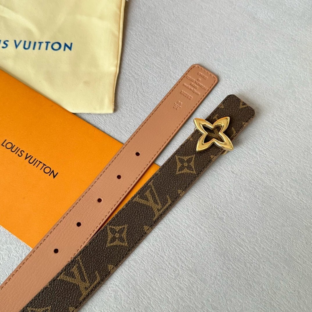 V Canvas Tan Inner Star Belt - Image 3