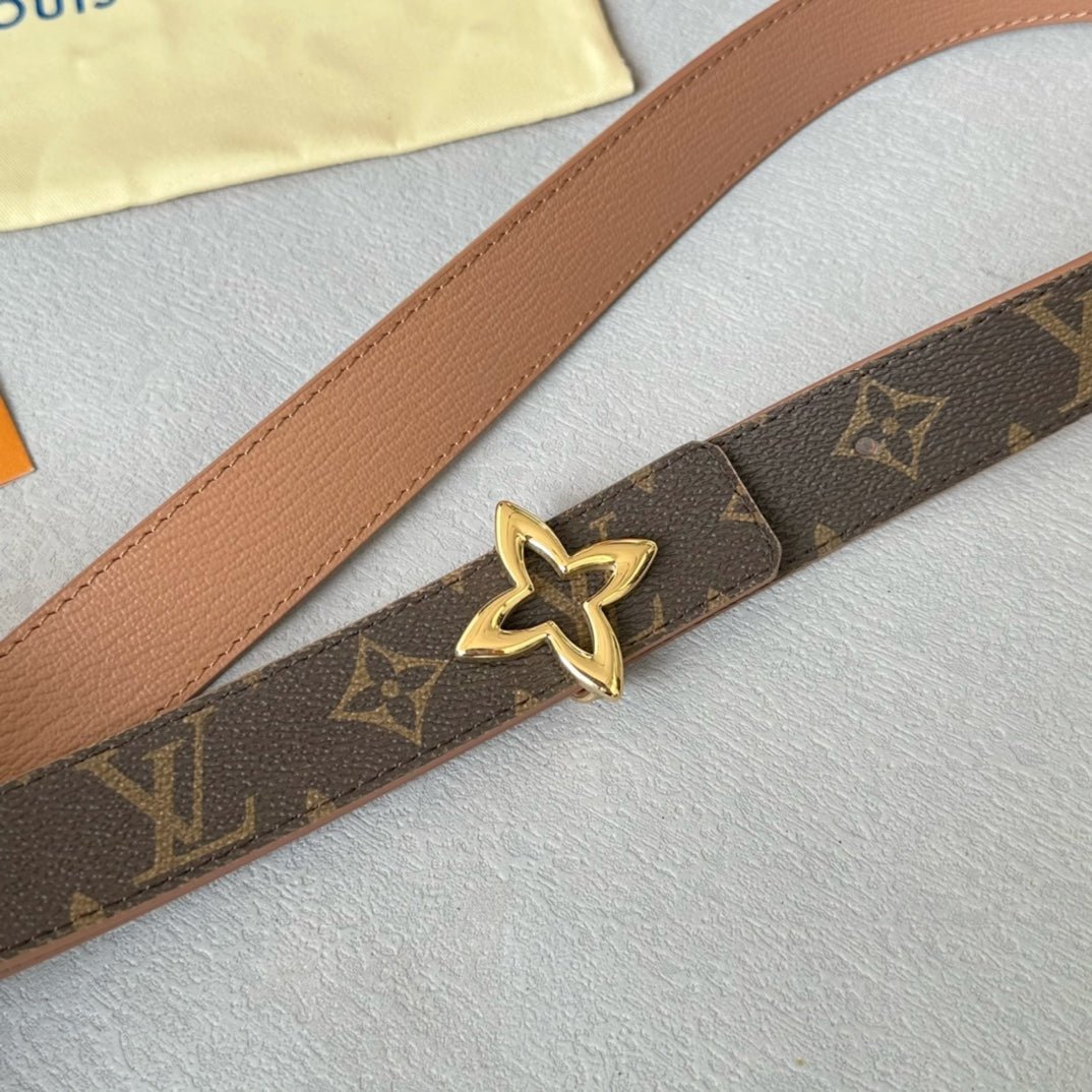 V Canvas Tan Inner Star Belt - Image 7