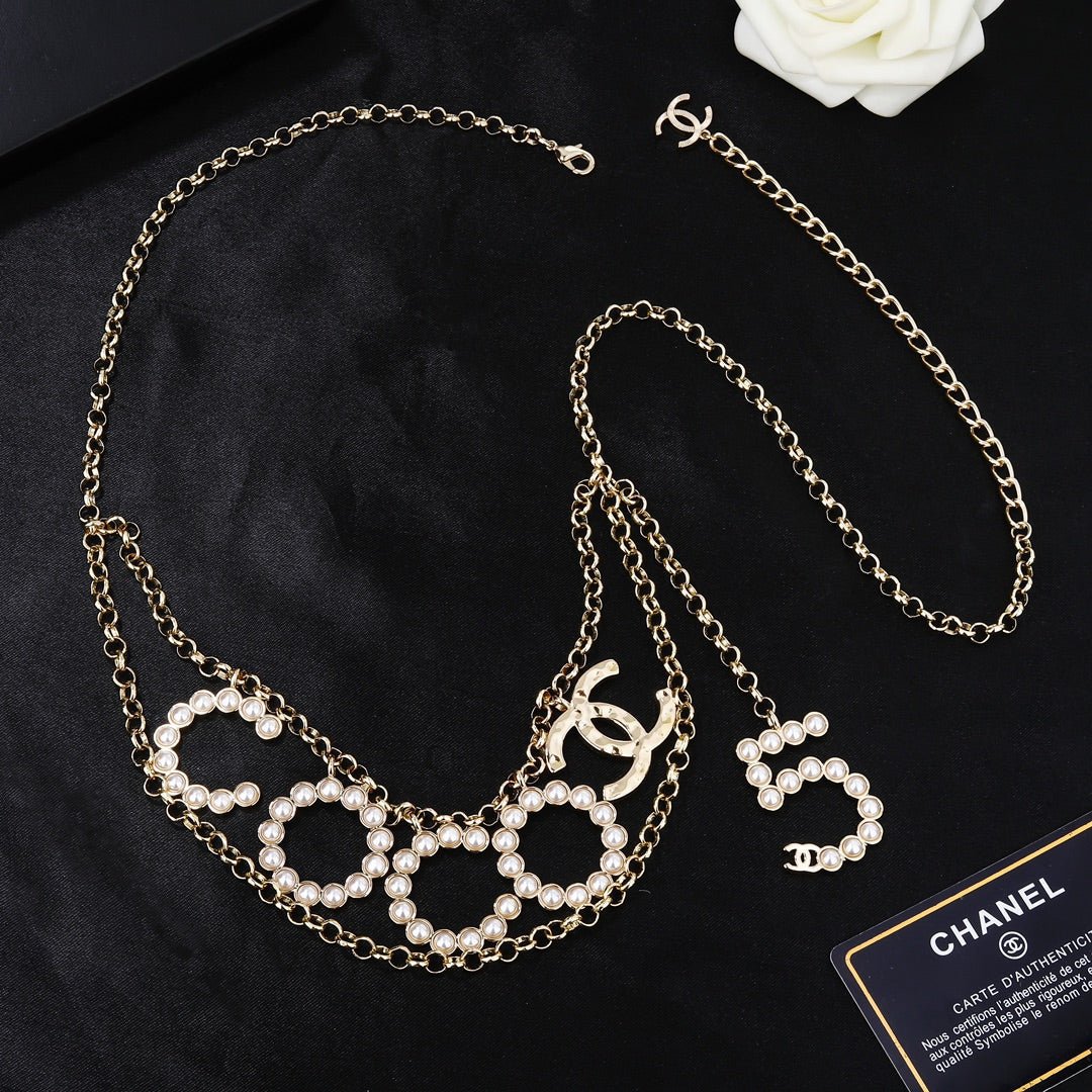 Chanel Pearl Waist Chain - Image 6