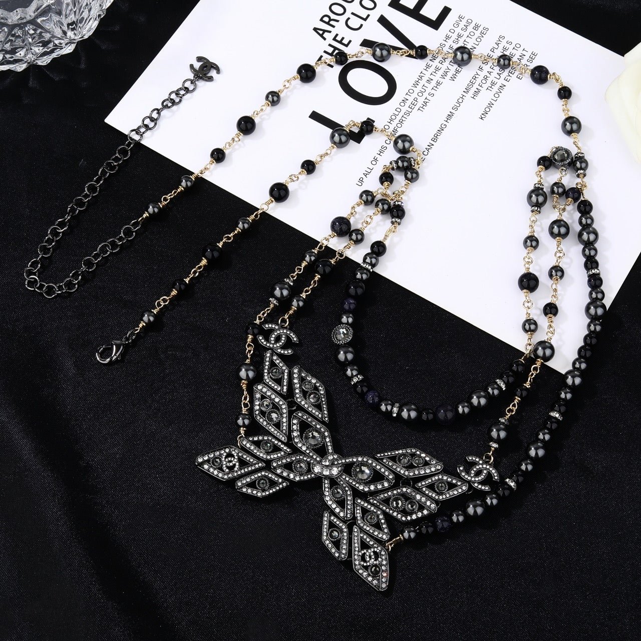 Chanel Butterfly Gem Chain Belt - Image 3