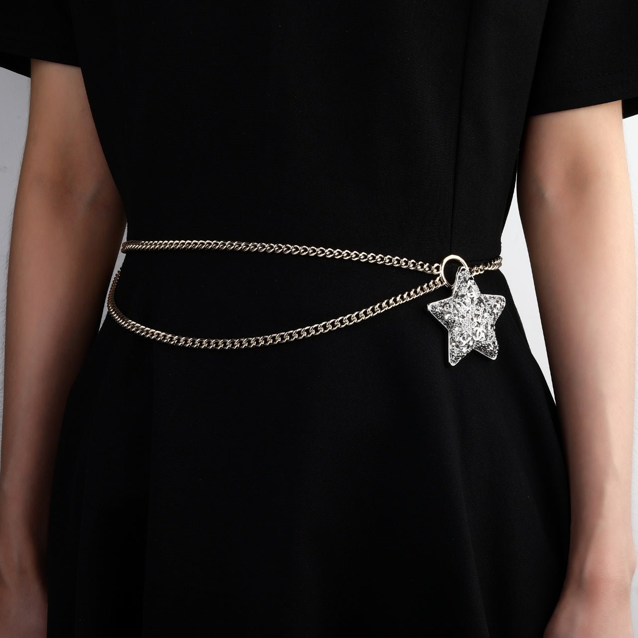 Alternative view of Chanel Star Rhinestone Waist Strap