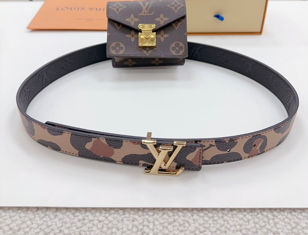 Lv Metis Belt Bag 30 Camo Pattern Brown Monogram - Image 3