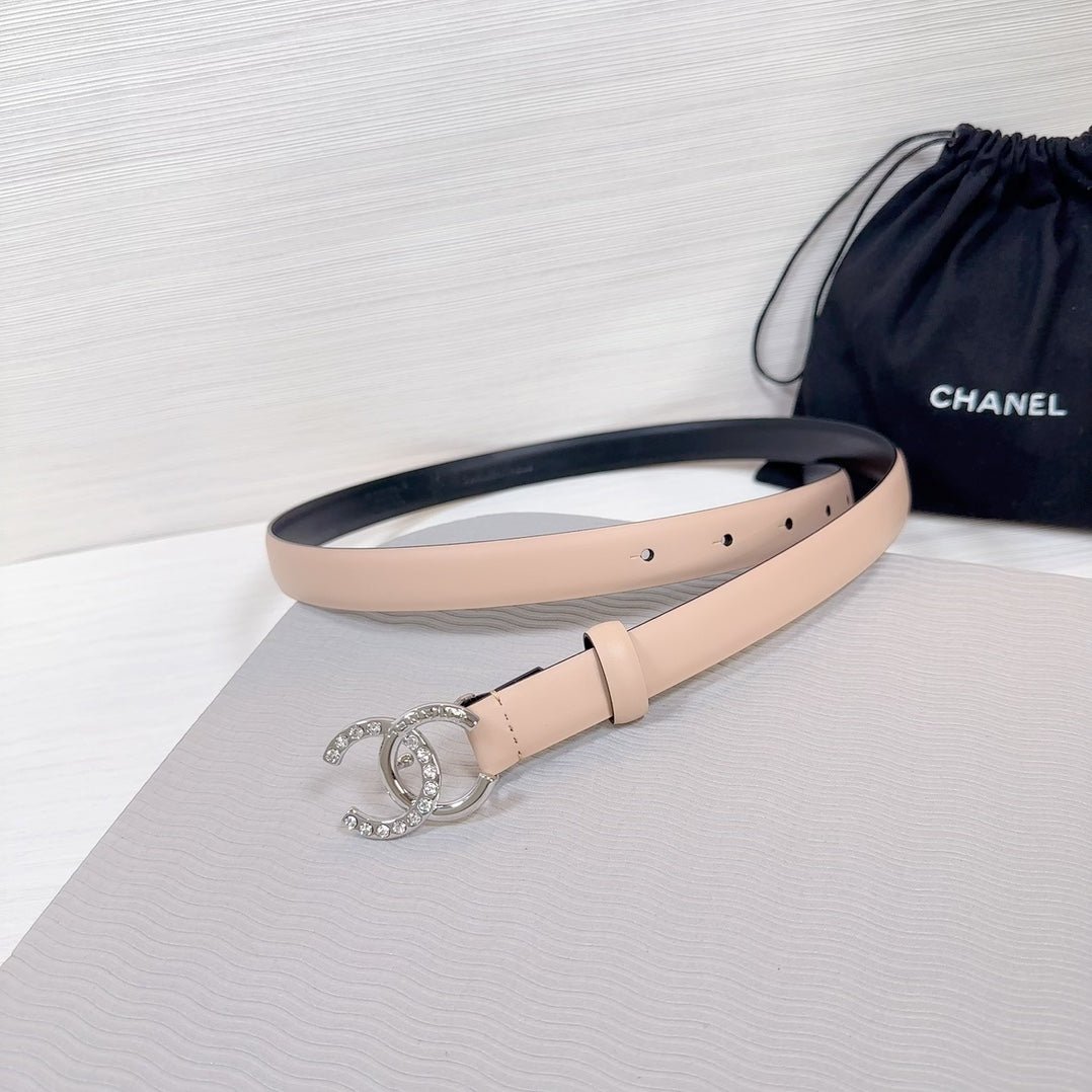 Chanel Nude Buckle Belt - Image 3