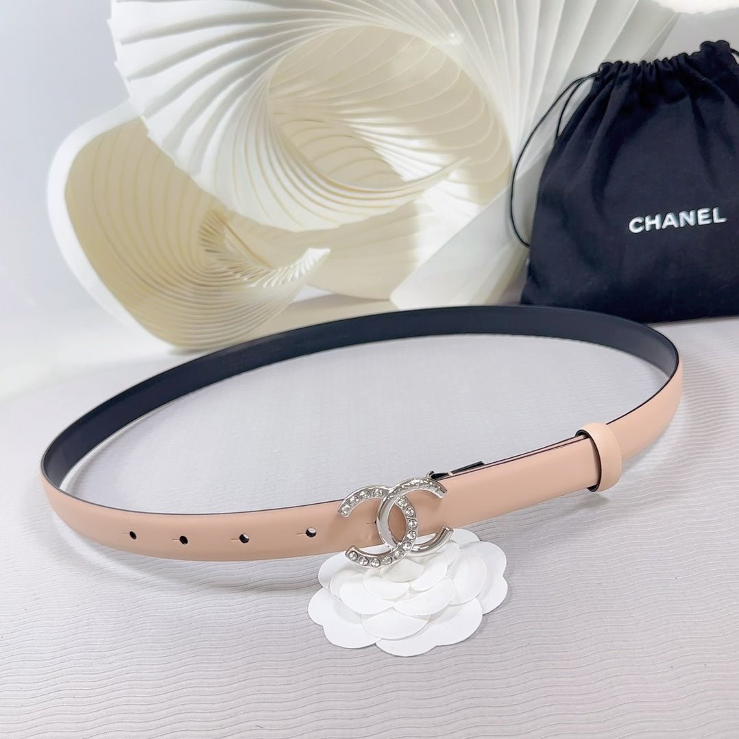Alternative view of Chanel Nude Silver Buckle Belt