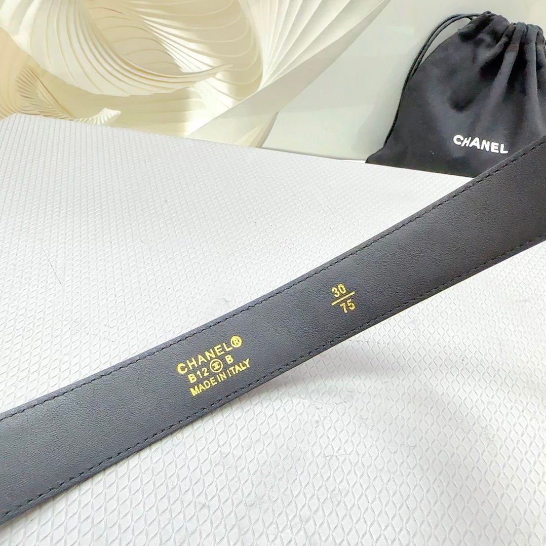 Chanel Quilted Black Strap - Image 8