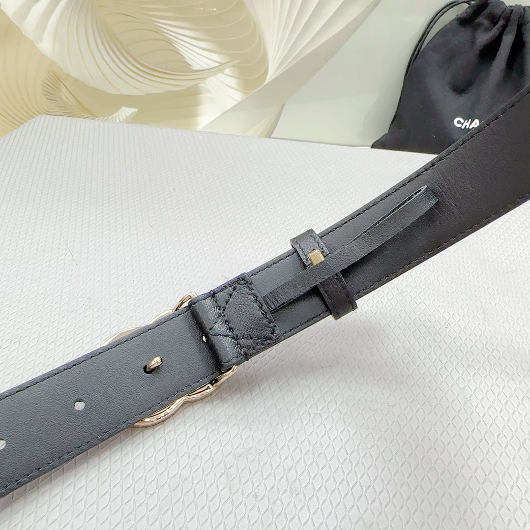 Chanel Quilted Black Strap - Image 9