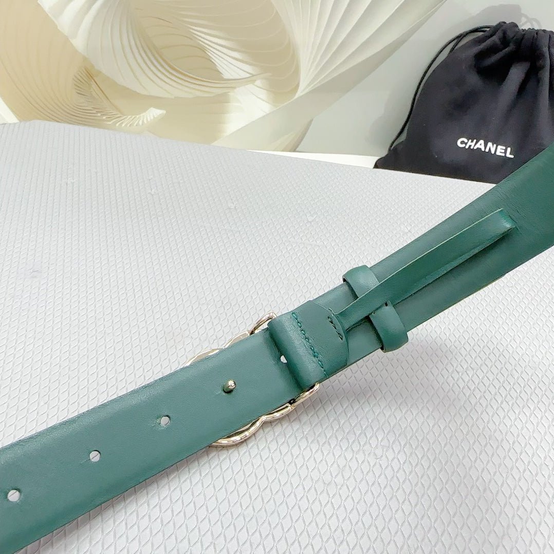 Chanel Calfskin Waist Belt - Image 9
