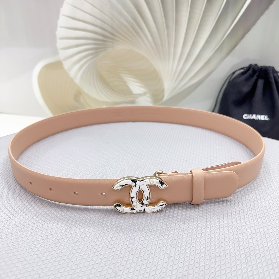 Chanel Nude Cowhide Belt