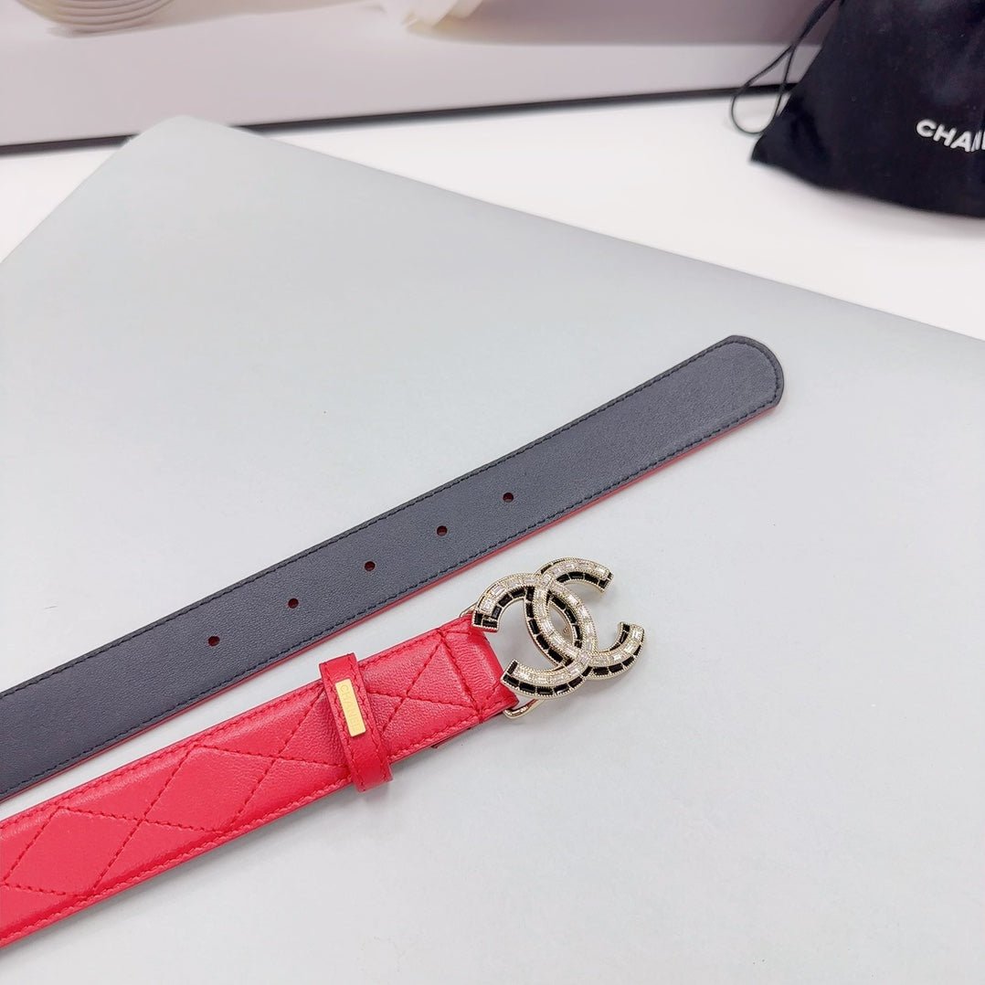 Chanel Quilted Pearl Belt - Image 8