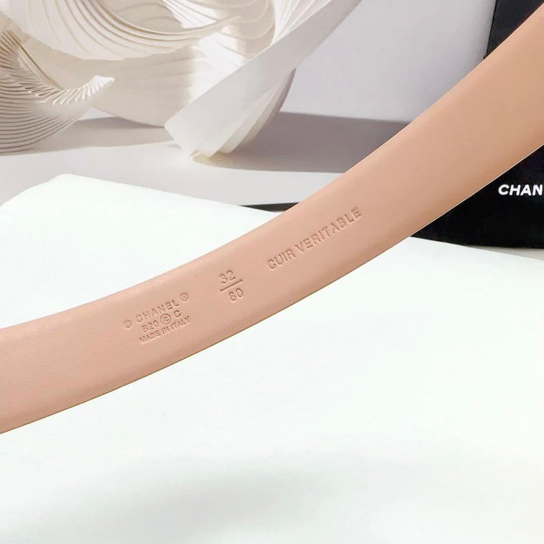 Chanel Nude Silver Crystal Belt - Image 6