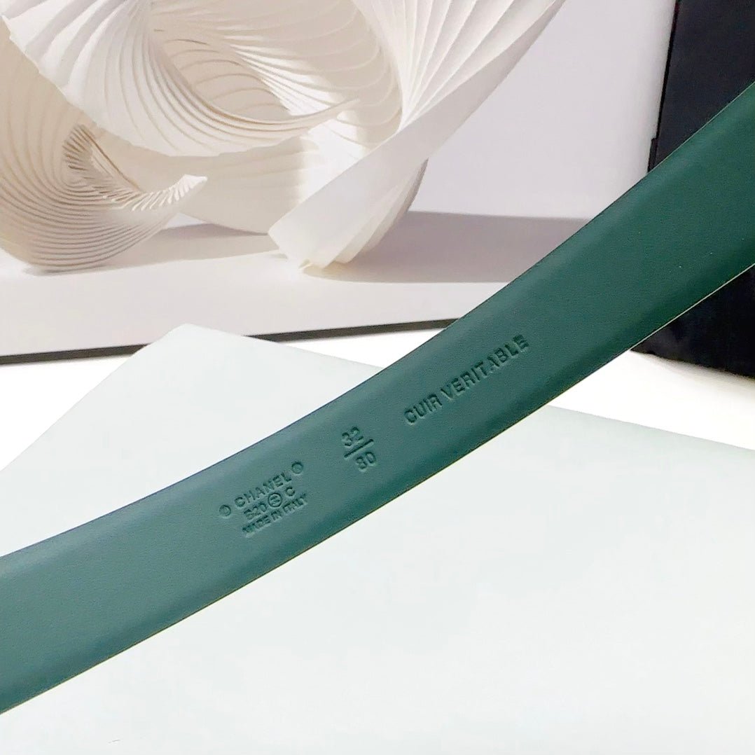Chanel Emerald Belt - Image 9