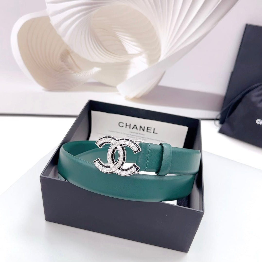 Chanel Emerald Belt - Image 5