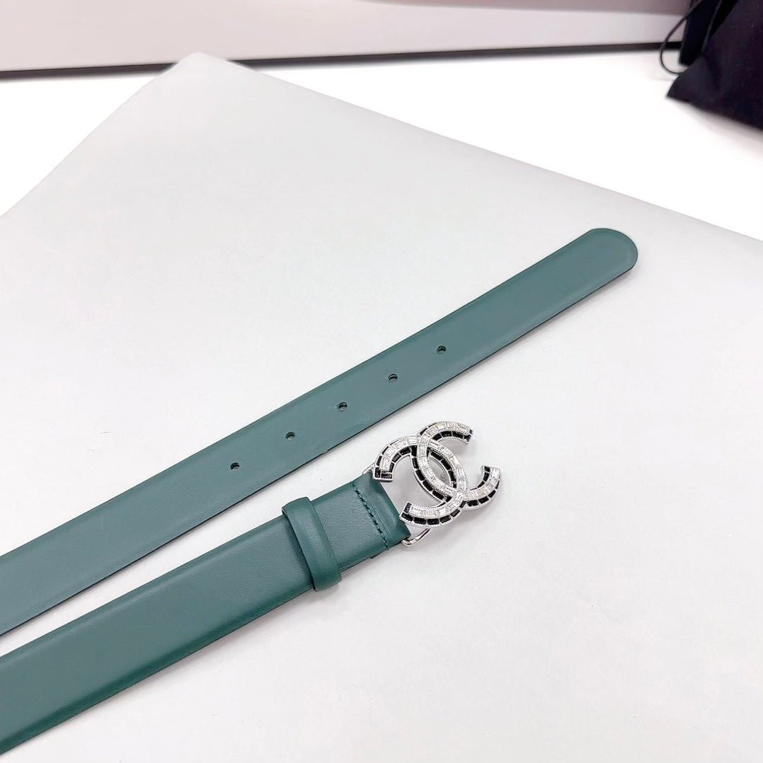Chanel Emerald Belt - Image 4