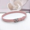 Chanel Pink Crystal Trim Belt