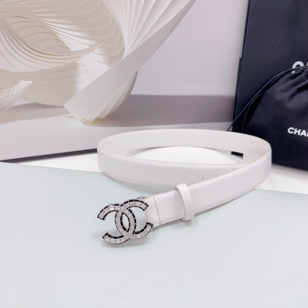 Chanel Crystal Trim Belt - Image 3
