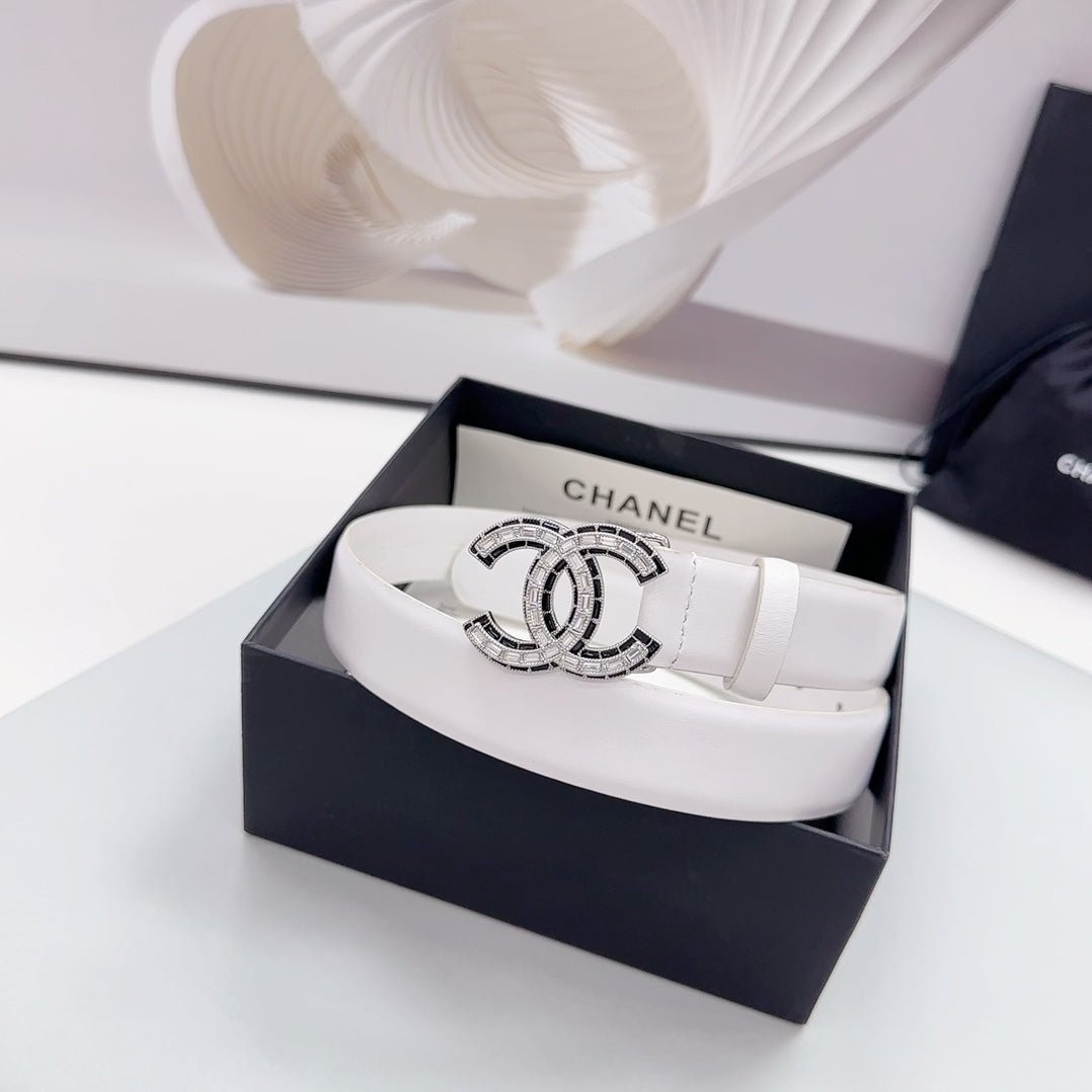 Chanel Crystal Trim Belt - Image 4