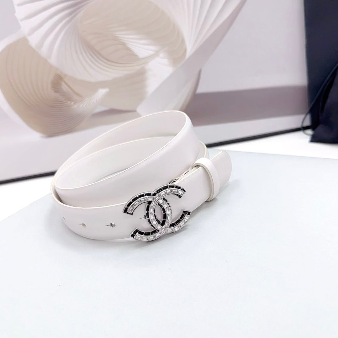 Chanel Crystal Trim Belt - Image 5