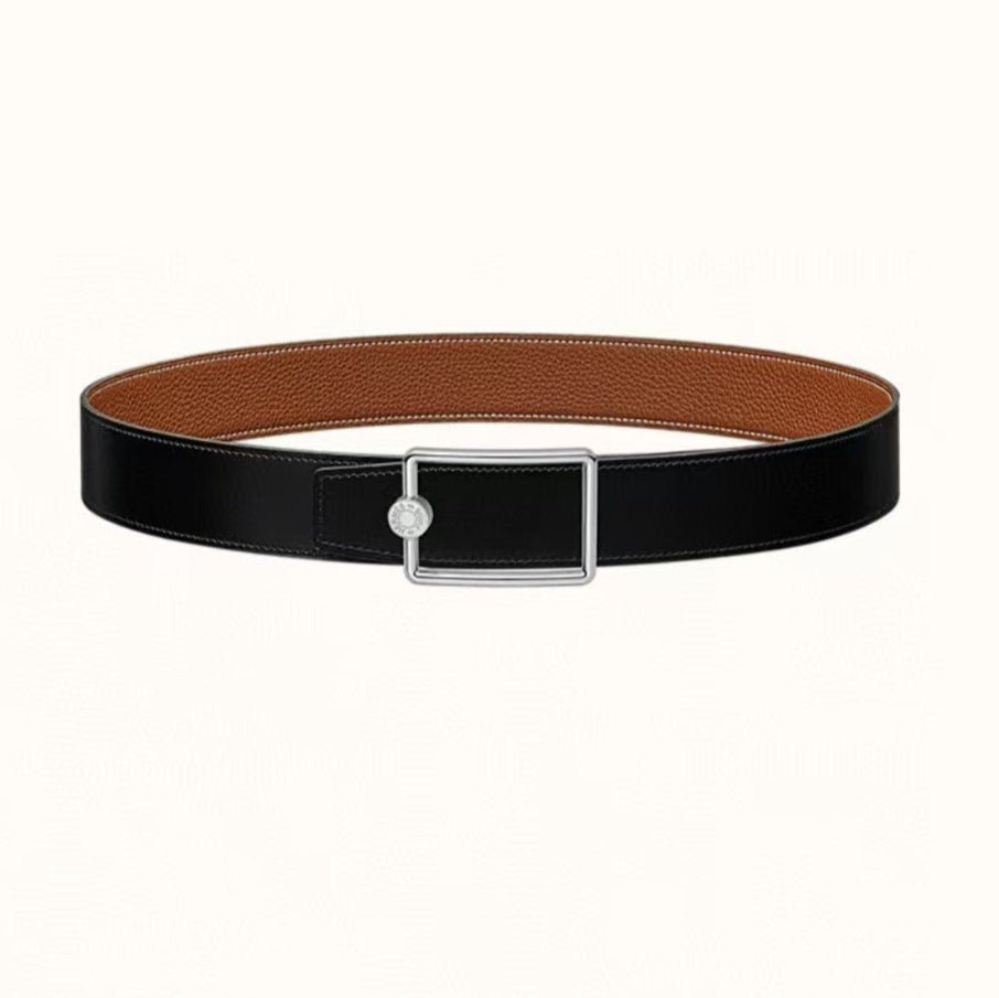 Alternative view of HM Oscar Buckle Belt 38mm Brown Black Leather 187557