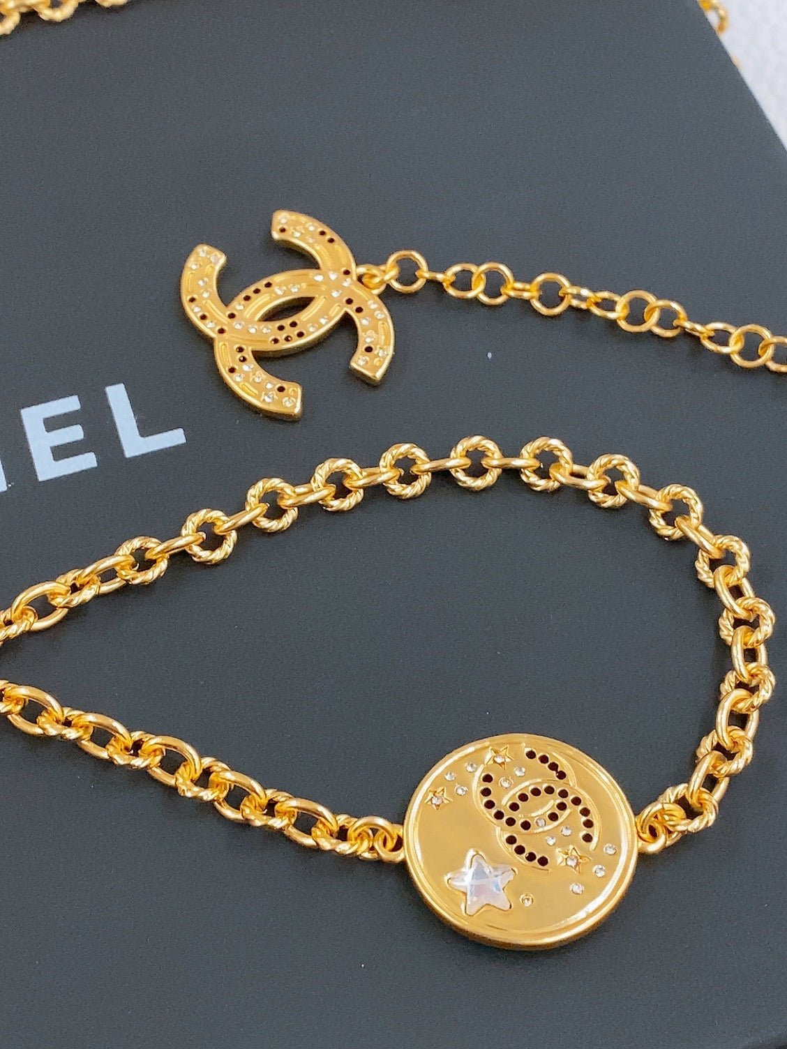 Chanel Gold Coin Metal Strap - Image 4
