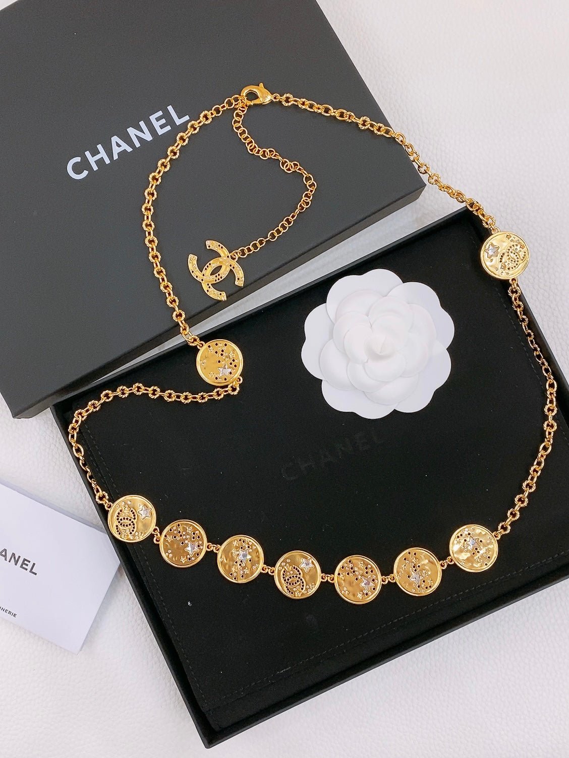 Chanel Gold Coin Metal Strap - Image 5