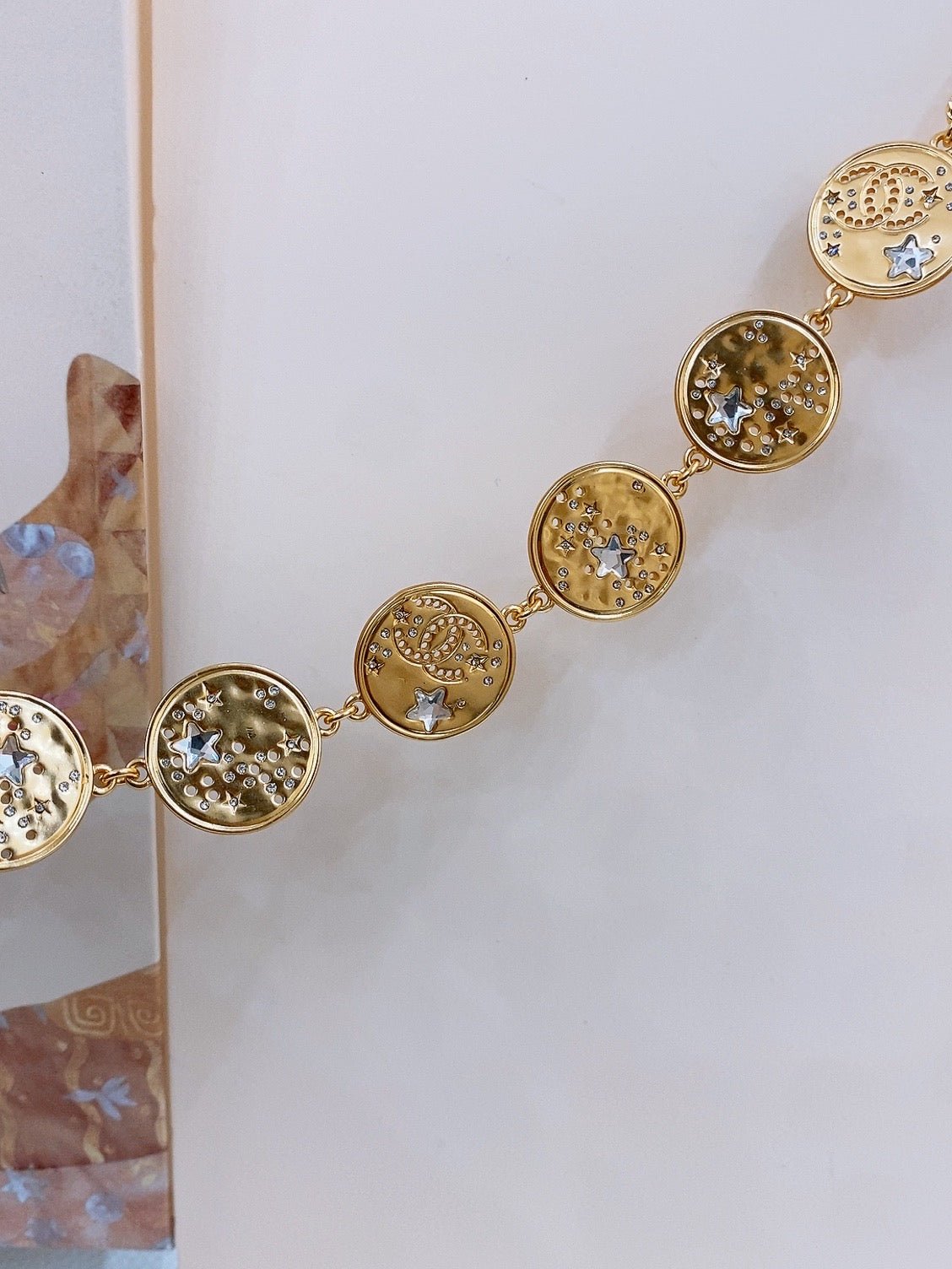 Chanel Gold Coin Metal Strap - Image 6