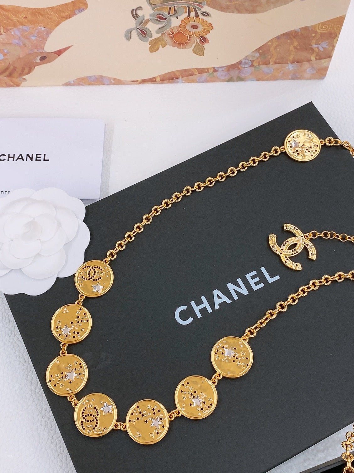 Chanel Gold Coin Metal Strap - Image 8