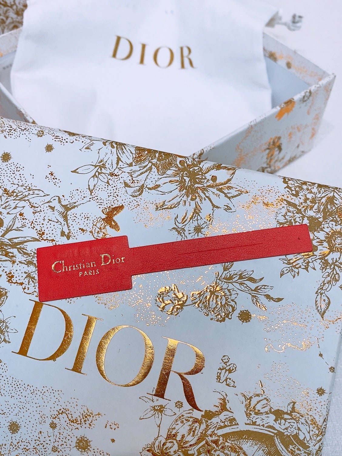 Alternative view of Dior Red Leather CD Belt