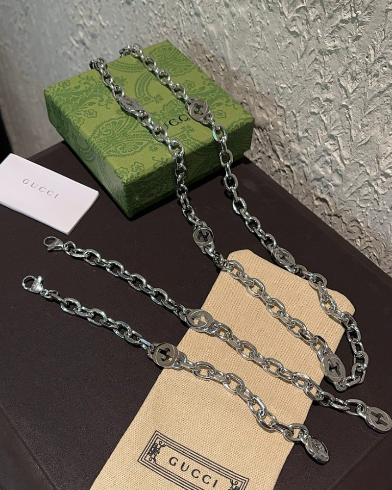 X739 Men's and women's titanium steel necklace jewelry - Image 6
