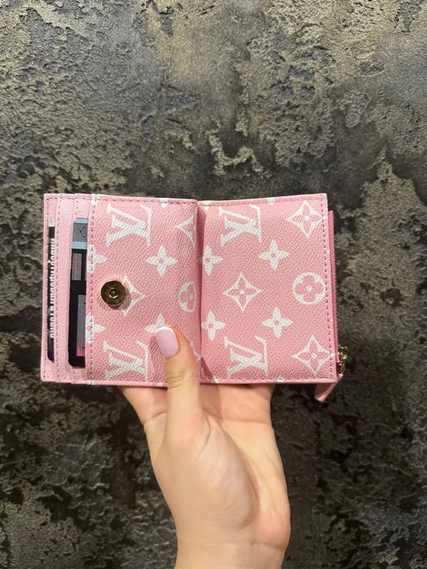 Designer Special Names LV Card Holder Wallets