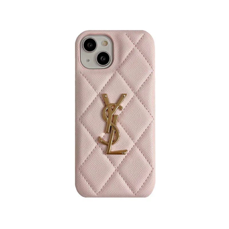 YSL Grained Leather Wrist Strap Card Case - Image 4