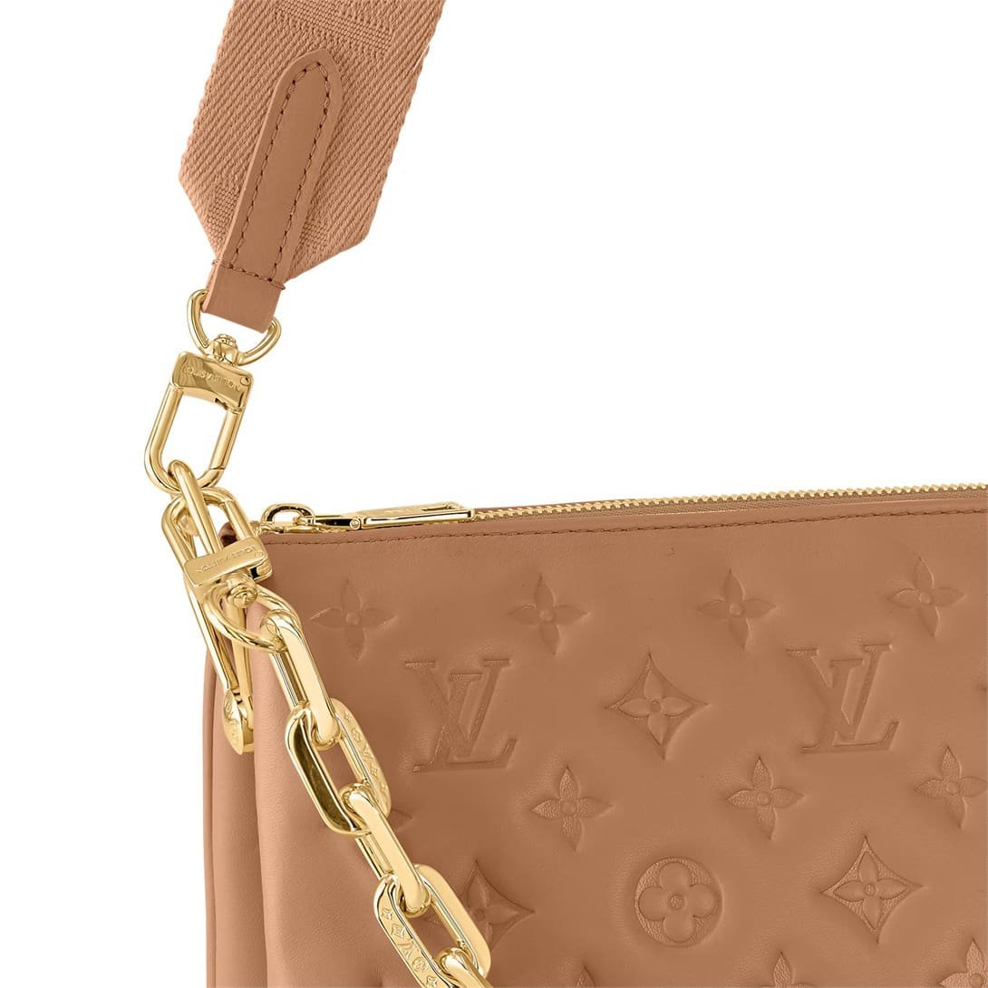Alternative view of Louis Vuitton Coussin PM Camel Embossed
