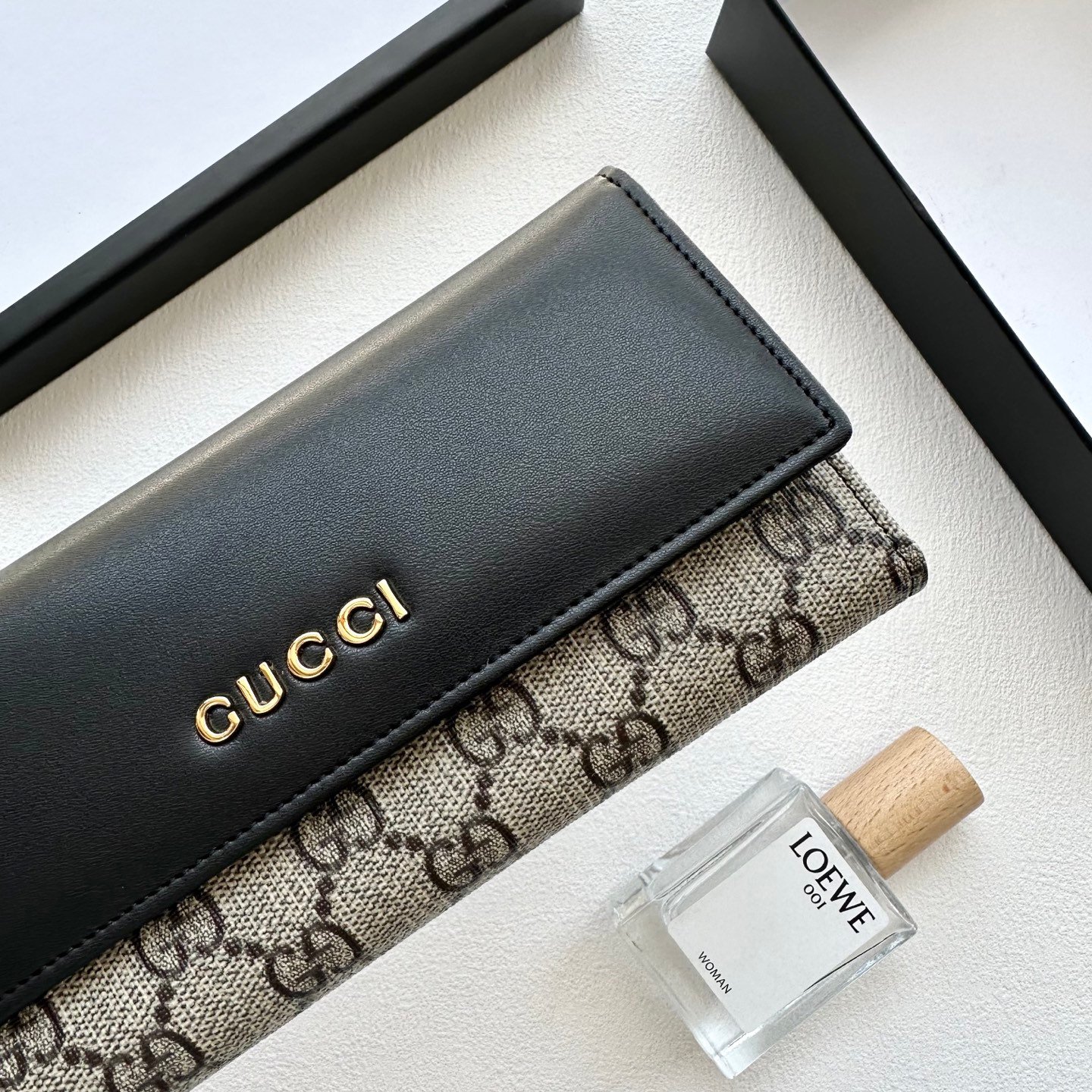 GUCCI Bi-colour GG Marmont continental - Image 9