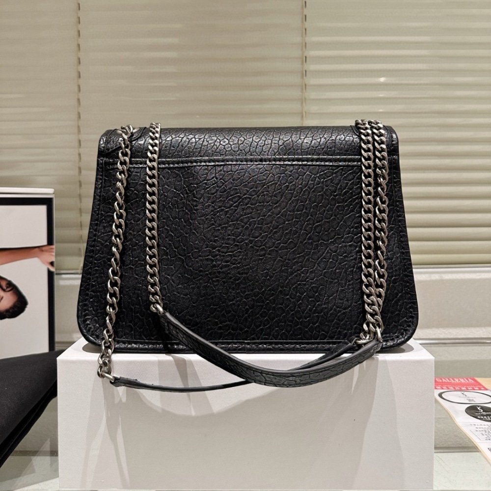 Saint Laurent Niki Vintage Medium In Grained Black 28Cm 633178Aacia1000 - Image 5