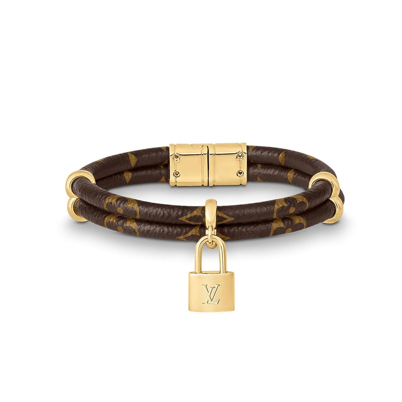 LV Monogram Lock Bracelet